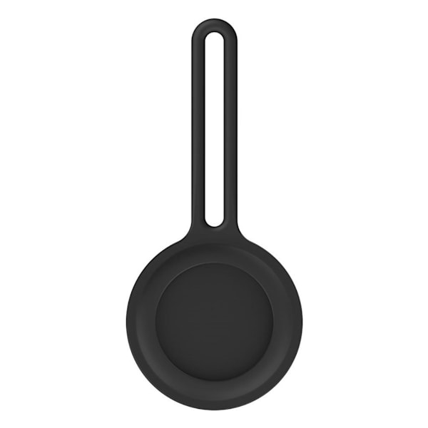 AirTags enkle silikoneetui - Mørkegrå Silver grey