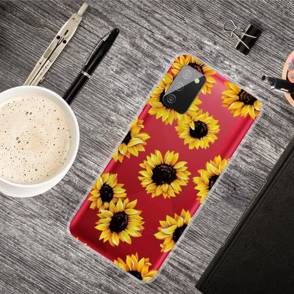 Deco Samsung Galaxy A02s etui - Sunflower Yellow