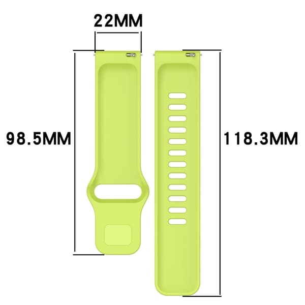 Xiaomi Redmi Watch 5 Active silikoni rannekellon nauha värikäs solki rannehihna - Harmaa Silver grey