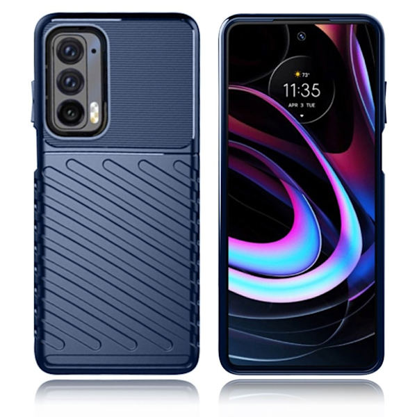 Thunder Motorola Edge (2021) skal - Blå Blå