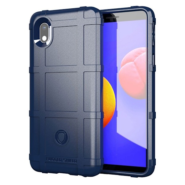 Rugged Shield Samsung Galaxy A01 Core skal - Blå Blå