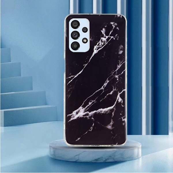 Marble Samsung Galaxy A33 5G Etui - Svart Black