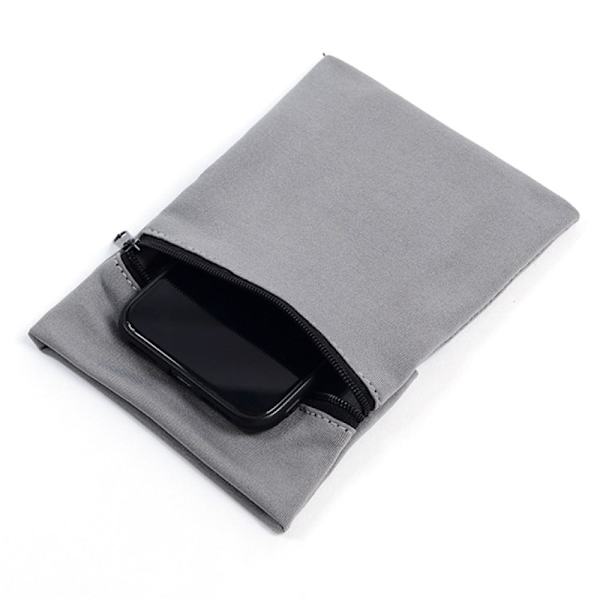 Universell, kul elastisk armbåndspose - Grå Silver grey