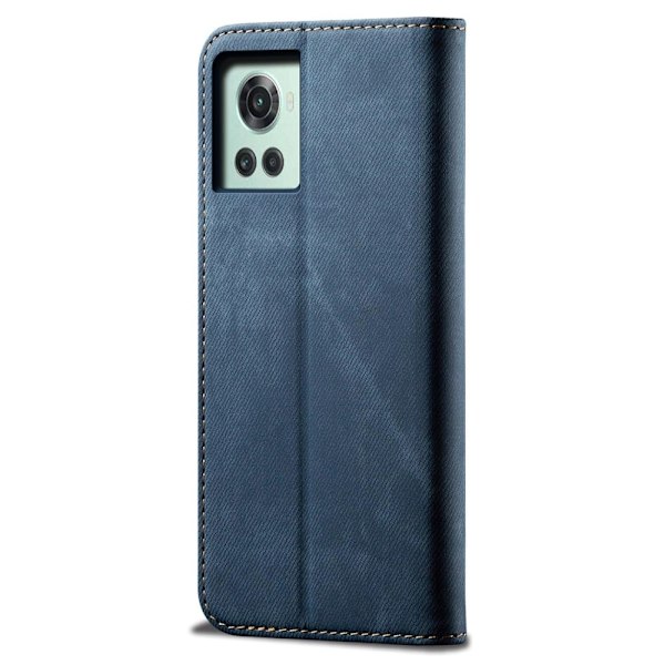 Jeans OnePlus 10R / OnePlus Ace flip case - Sininen Blue
