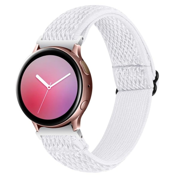 Elastinen neulottu ranneke Samsung Galaxy Watch -kelloon - Valkoinen White