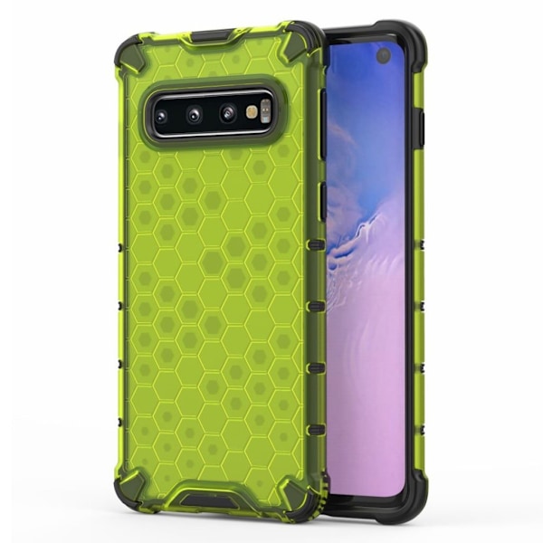 Bofink Honeycomb Samsung Galaxy S10 skal - Grön Grön