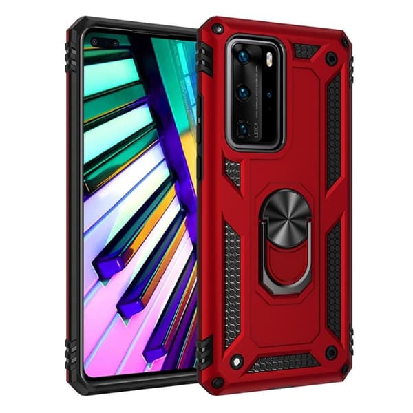 Bofink Combat Huawei P40 Pro Cover - Rød Red