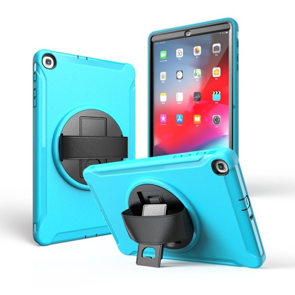 Samsung Galaxy Tab A 10.1 (2019) 360 drejelig hybrid etui - Babyblå Blue
