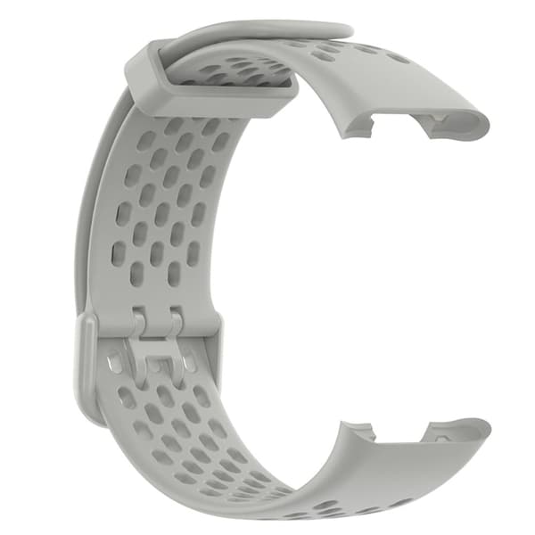 Xiaomi Mi Band 7 Pro klokkerem i silikon - Svart / Grå Silver grey