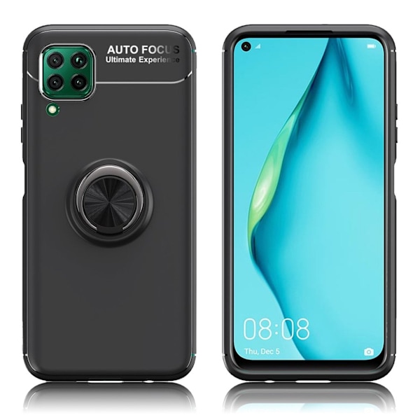 Ringo cover - Huawei P40 Lite / Nova 6 SE - Helt sort Black