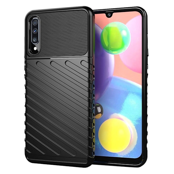 Thunder Samsung Galaxy A70 / A70s cover – Sort Black