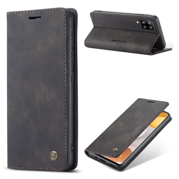 CaseMe Samsung Galaxy S21 Vintage etui - sort Black