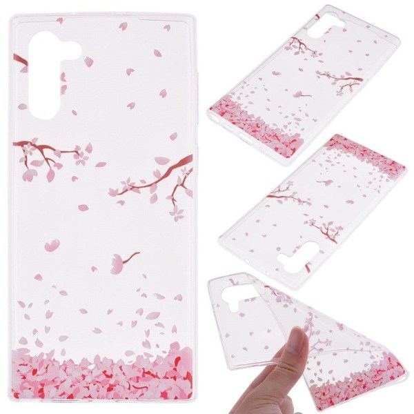 Deco Samsung Galaxy Note 10 skal - Vackra Blommor Rosa