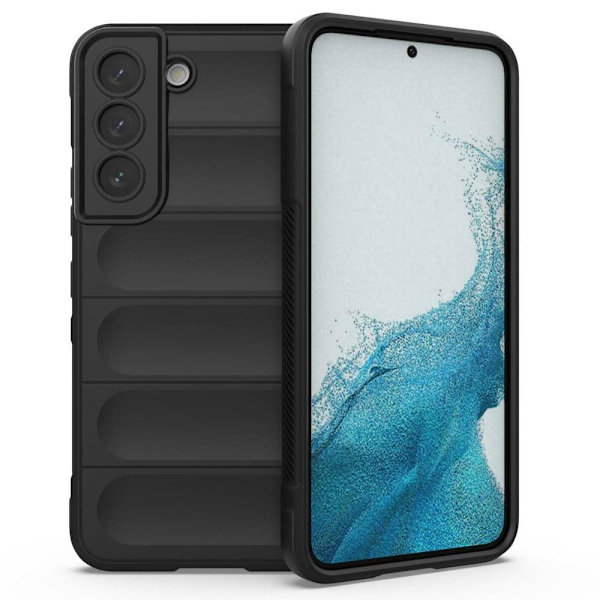 Mjukt greppformat Samsung Galaxy S22 Plus skal - Svart Svart