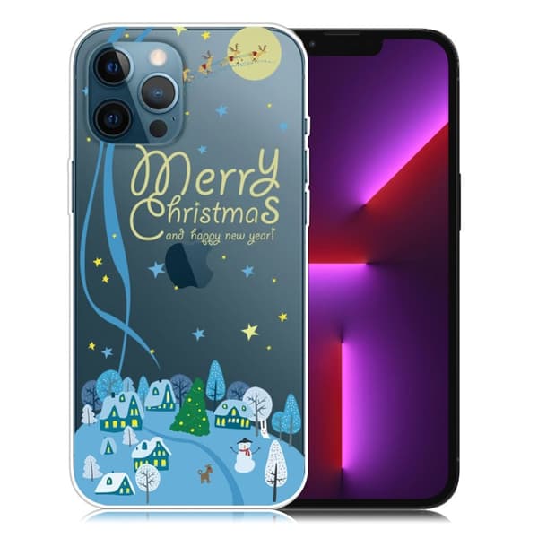 Juleveske til iPhone 13 Pro - Juleby Multicolor