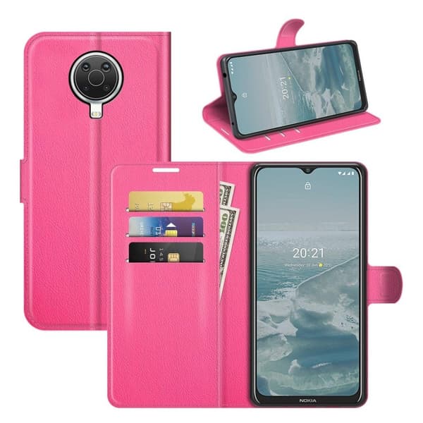 Classic Nokia G20 Flippetui - Rose Pink