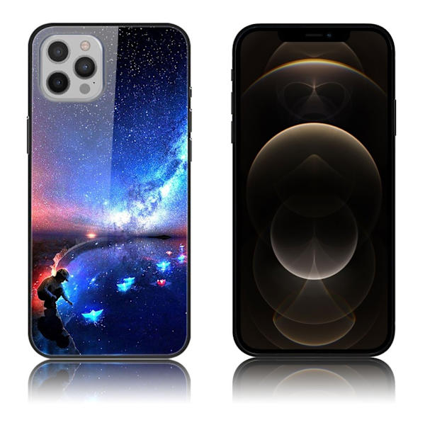 Fantasy iPhone 12 Pro Max skal - Önskan multifärg