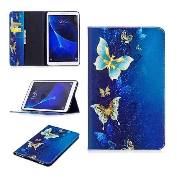 Samsung Galaxy Tab A 10.1 (2016)  Fodral med unikt motiv - Blått Blå
