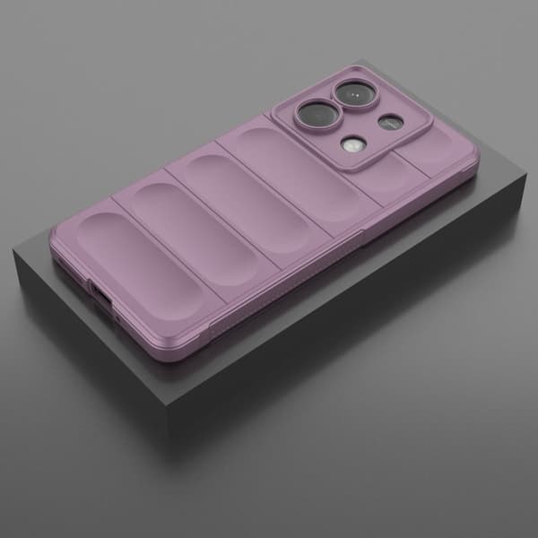 Deksel med mykt grep for Xiaomi Redmi Note 13 5G  - Lyselilla Purple