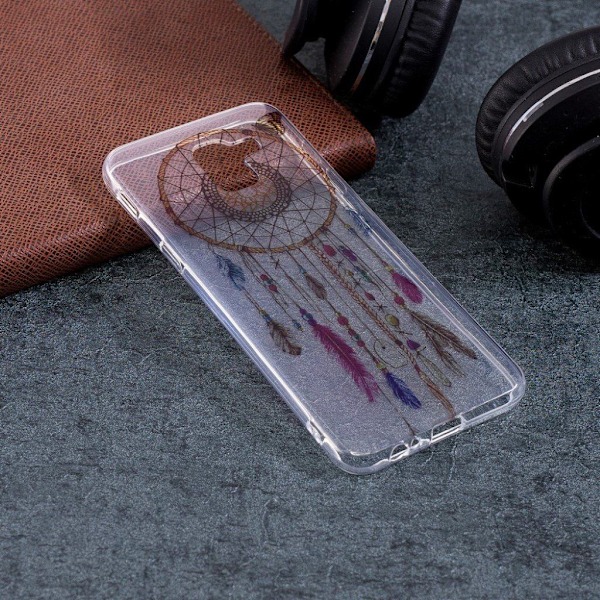 Samsung Galaxy J6 (2018) mobilskal silikon på - Drömfångare multifärg