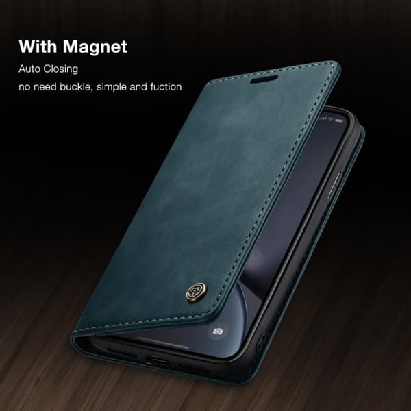 suojakoteloME iPhone Xr nahkainen  suojakotelo - Sininen Blue
