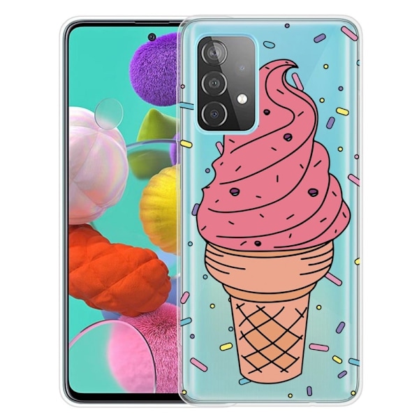 Deco Samsung Galaxy A23 deksel - Iskrem Pink