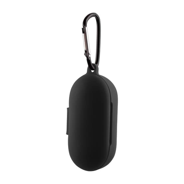 OnePlus Buds Z simpelt silikoneetui med spænde - Sort Black