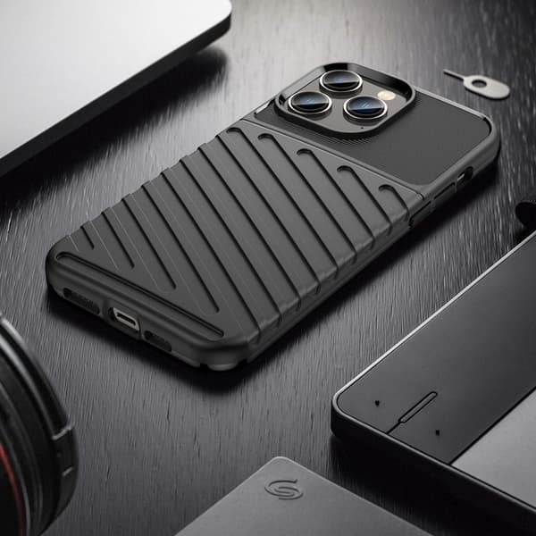 Thunder iPhone 14 Pro Max cover - Sort Black