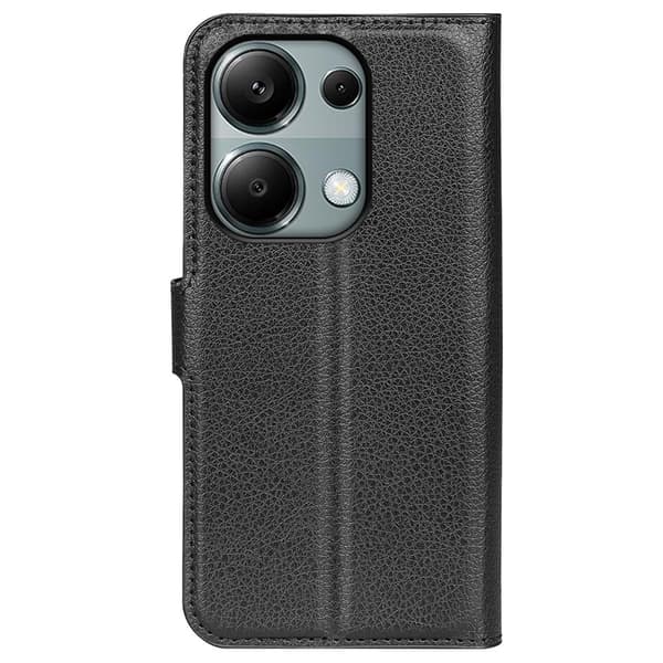 Classic Xiaomi Redmi Note 13 Pro 4G flip etui - Svart Black
