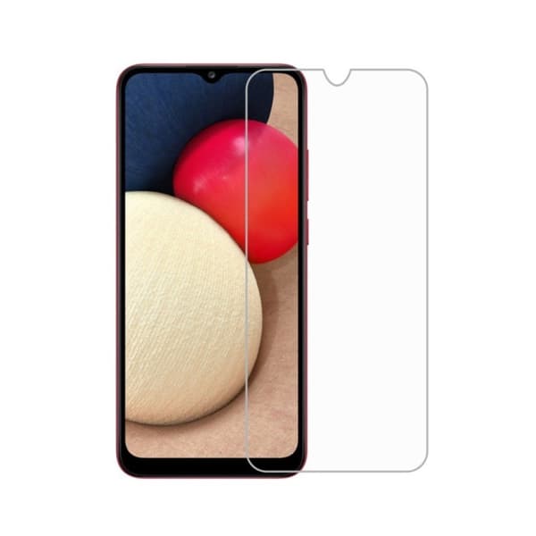 0.3mm karkaistua lasia Samsung Galaxy A02s näytönsuojat Transparent