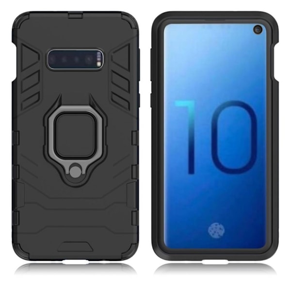 Ring Guard case - Samsung Galaxy S10 skal - Svart Svart