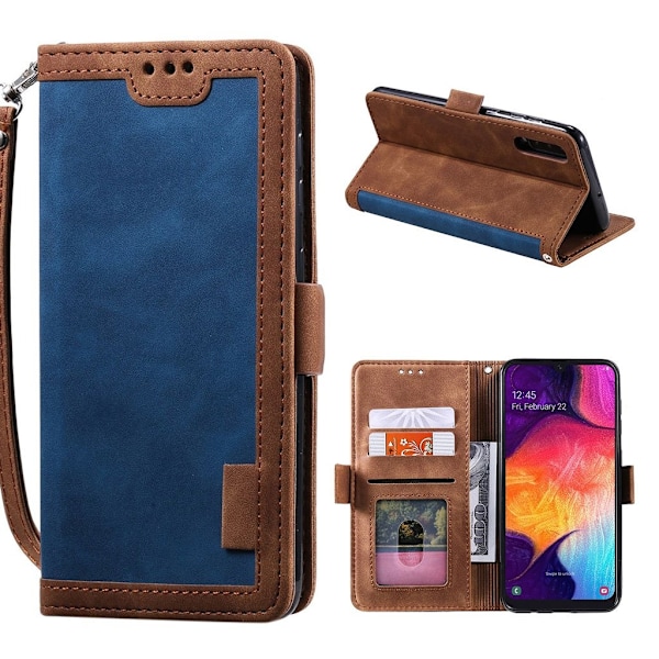 Surburbian Samsung Galaxy A70 flip etui - Blå Blue