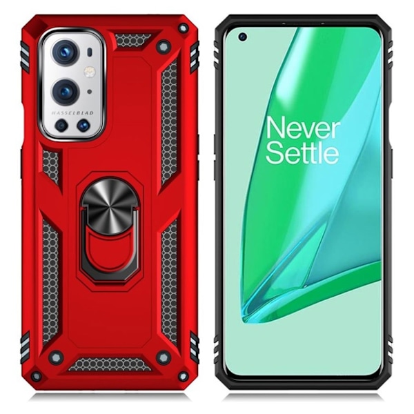 Bofink Combat OnePlus 9 Pro Suojakotelo - Punainen Red