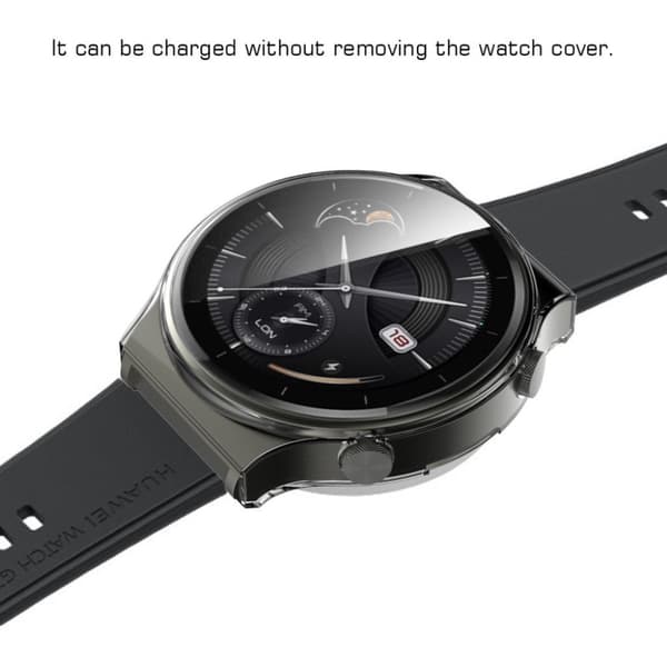 Huawei Watch GT 2 Pro electroplated transparent ramme Transparent
