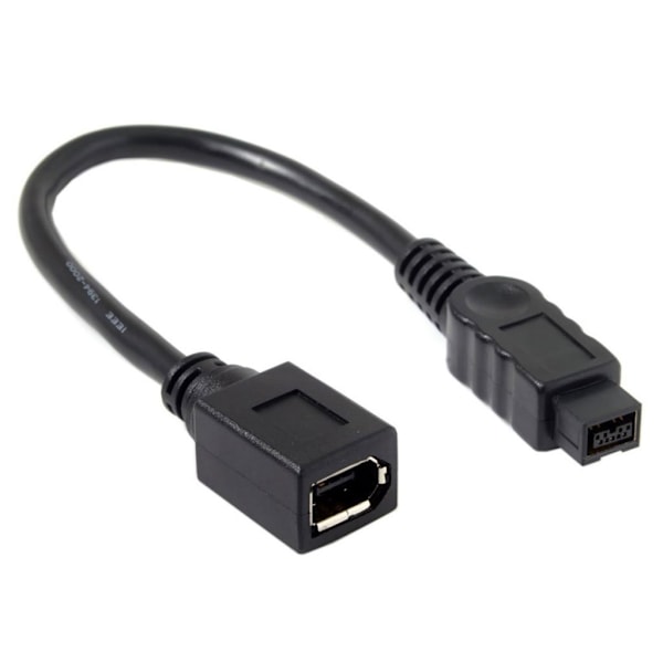 CY FW-012-BK 1394 kabel FireWire 400-to-800 Adapter kabel - Sort Black