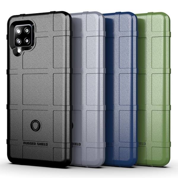 Rugged Shield Etui Samsung Galaxy A42 5G - Svart Black