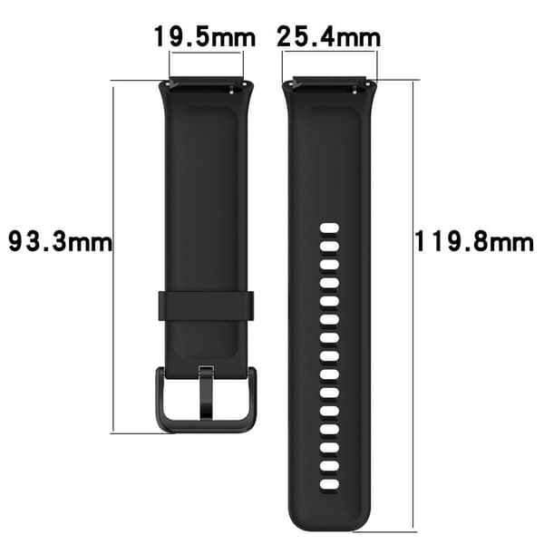 SKG V7 / V7 Pro Klockarmband Mjukt silikonarmband Justerbart spänne - Midnattsgrön Grön