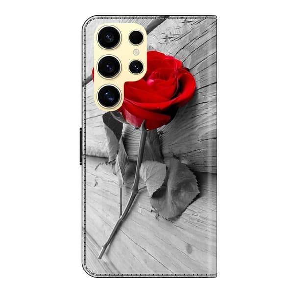 Wonderland Samsung Galaxy S25 Ultra flip etui - Rose Silver grey