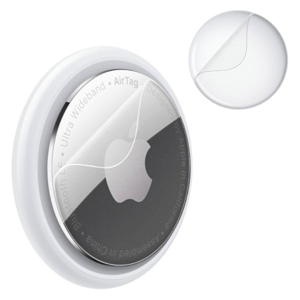 IMAK ultra clear hydrogel front and back film for AirTag Transparent