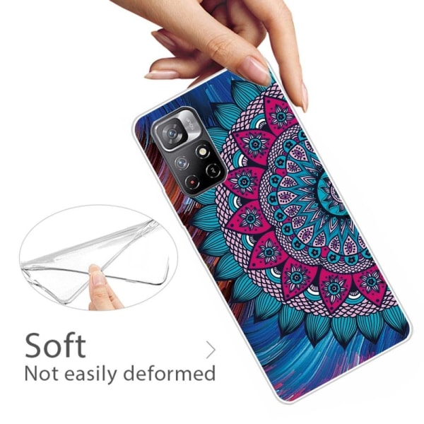 Deco Xiaomi Redmi Note 11T 5G / Note 11s 5g Suojakotelo - Mandala Flower Multicolor