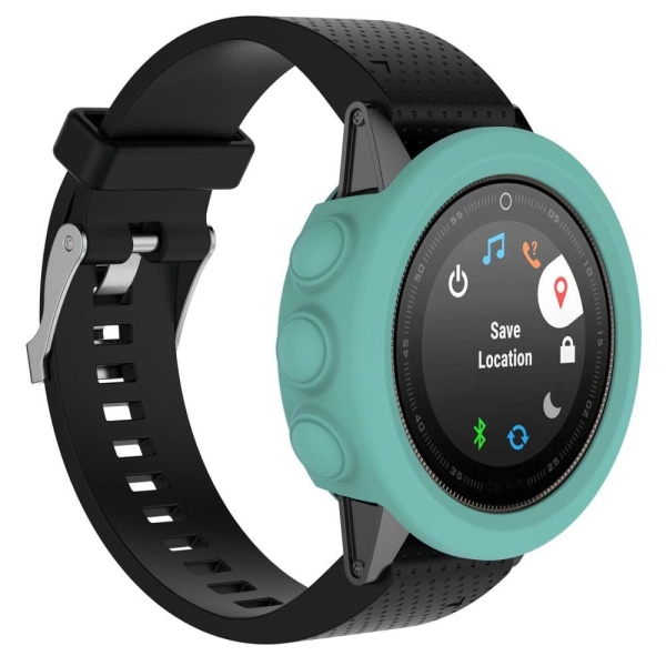 Garmin Fenix 5S / 5S Plus silikonisuojus - Syaani Green