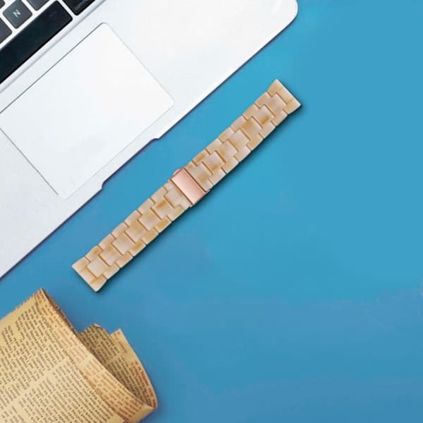 Hartsinauha Popglory älykellon korvaava hihna - Ivory Brown