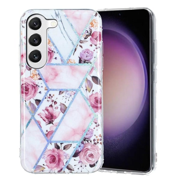 Deco Samsung Galaxy S23 Plus skal - Galvaniserad Ros Rosa