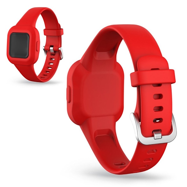 Garmin Vivofit Jr 3 silicone watch band - Red Röd