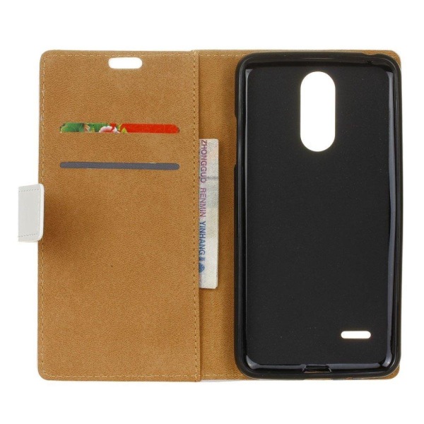 LG K8 2017 kuviollinen PU nahkakotelo - Eiffel-Torni Ja Eiffel-Torni Multicolor