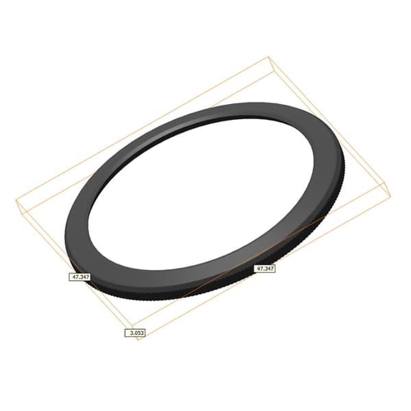 Xiaomi Watch S4 / S3 Stöttålig Watch Bezel Slim Design Smartwatch Ring Frame - Silver Silvergrå