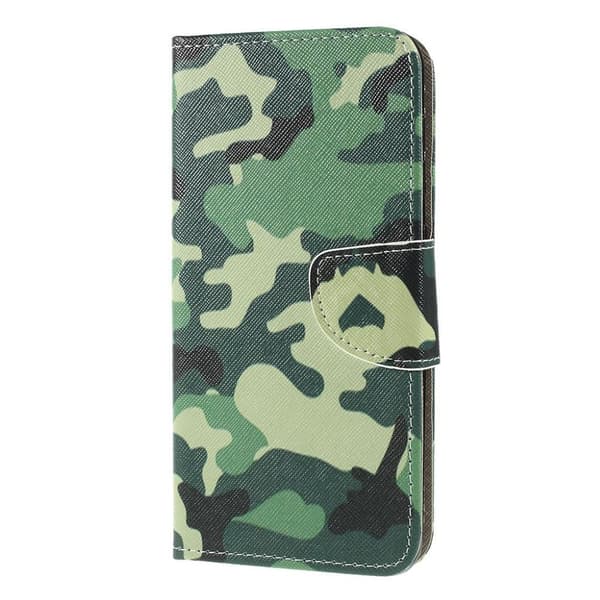 Wonderland Samsung Galaxy A50 etui - Camouflagemønster Multicolor