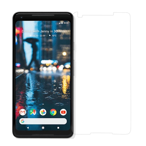 Google Pixel 2 XL temperoitu suojalasi näytölle - Kirkas Transparent