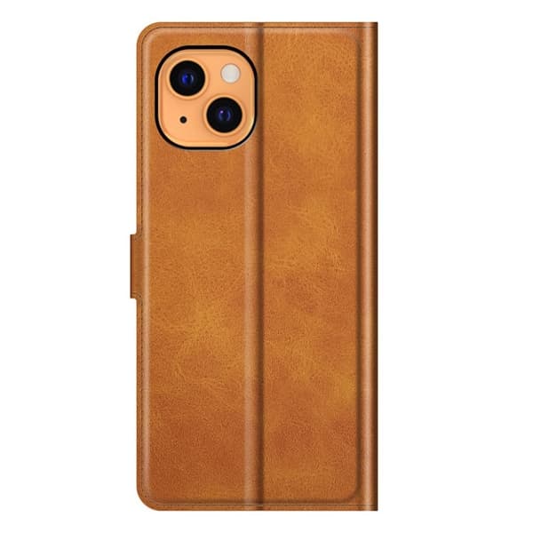Lompakko Nahkakotelo For iPhone 13 - Oranssi Orange