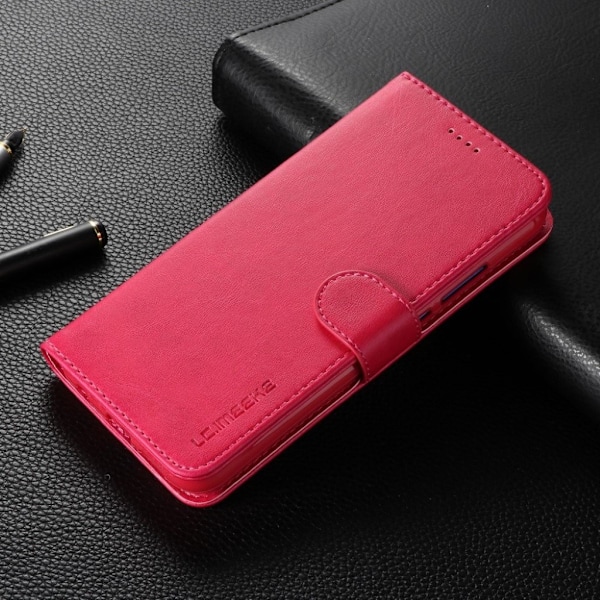 LC.Imeeke läder Huawei P20 Lite fodral - Rosa Rosa